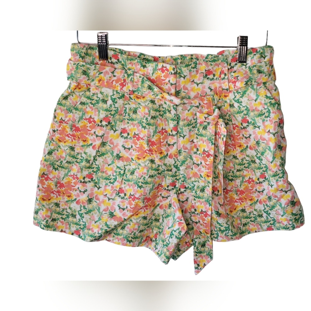 Loft Paperbag Shorts Floral - Picture 10 of 14